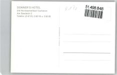 27472 W2190 Cuxhaven - Donner´s Hotel