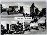 31089 W3225 Duingen - Ev. Kirche Kath. Kirche Kreissparkasse
