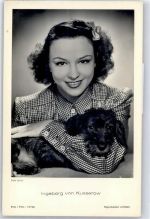 von Kusserow, Ingeborg Dackel Filmschauspieler Foto AK