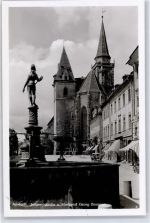 91522 W8800 Ansbach , Mittelfr - Johanniskirche Markgraf-Georg-Brunnen