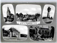 48301 W4405 Nottuln - Kirche St. Martin Fernsehturm Jugendherberge