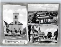65451 W6092 Kelsterbach - Kirche Mainhöhe Bergstrasse