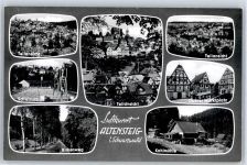 72213 W7272 Altensteig , Württ - Schwimmbad Kohlmühle Birkenweg Oberer Marktplatz