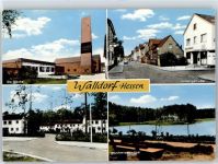 64546 W6082 Walldorf , Hess - Ludwigstrasse Kiefernweg Evangelische Kirche