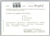 33039 W3493 Nieheim Nota Cafe Hotel Pension Berghof