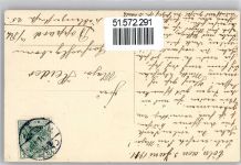 Flieder Pfingsten Maikäfer 1911 Prägedruck