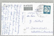 64658 W6145 Lindenfels , Odenw - Albert Schweizer Haus