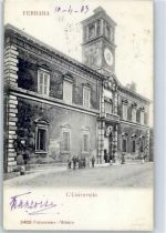 44100 Ferrara 1903 Lithographie Universität