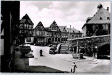 65510 W6270 Idstein - Platzansicht Fachwerkhaus
