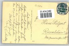 65510 W6270 Idstein 1912 - Kgl. Baugewerkschule