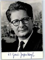 Vogel, Hans-Jochen Politiker Foto AK