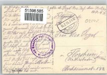 02540 Montfaucon - Feldpost zerstörte Stadt