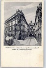 16100 Genova Lithographie Platz Filippo Corridoni