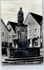 91639 W8802 Wolframs-Eschenbach - Wolframs-Denkmal