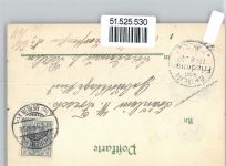 Geburtstag Geld auf AK 1903 Prägedruck