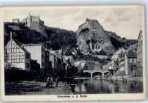 55743 W6580 Idar-Oberstein - Felsenkirche Schloss Oberstein Nahe