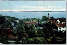82347 W8139 Bernried , Starnberger See Lithographie 1908 Starnbergersee