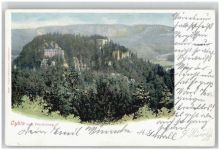 02797 O8806 Kurort Oybin 1900 Lithographie Pferdeberg