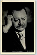 George, Heinrich Ross Verlag Schauspieler Foto AK