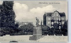 Helsingborg Hälsingborg - Parti fran Slottshagen