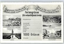 26486 W2946 Wangerooge , Nordseebad - Strandleben, Westturm