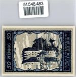 Neustettin Szczecinek 1921 Notgeldschein 50 Pfennig 1921