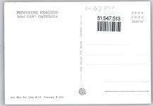 47841 Cattolica - Pension Pinguin Strand Fliegeraufnahme