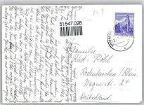 9551 Steindorf am Ossiacher See 1962 - Pension Gasthaus Karawankenblick