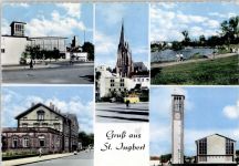 66386 W6670 St. Ingbert - Kirche Bus Straßenansicht