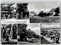 18347 O2593 Dierhagen , Ostseebad - Strandkörbe Ladenstraße