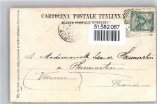 11020 Gressoney La Trinite' Lithographie Hotel Miraval