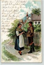 Döcker, E. Künstlerkarte