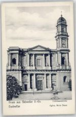 68500 Guebwiller Gebweiler Lithographie Liebfrauenkirche Notre Dame