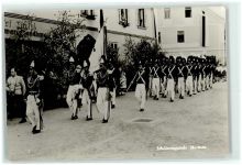 9362 Metnitz Foto AK Schützengarde Handlung