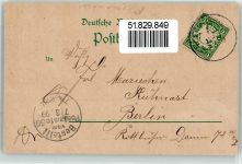 90402 W8500 Nürnberg 1899 Lithographie Insel Schütt