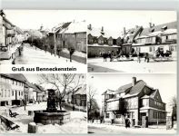 38877 O3702 Benneckenstein Winter Pferdeschlitten Erholungsheim Georgi Dimitroff