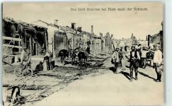 55400 Rouvres-en-Woevre - Feldpost Dorf nach der Schlacht