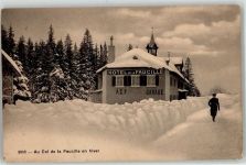01170 Gex 1917 Winter Hotel de la Faucille