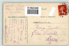 Frankreich Briefmarkensprache Prägedruck