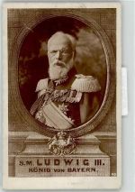 König Ludwig III. Adel Bayern Foto AK