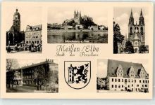 01662 O8250 Meißen , Sachs - Albrechtsburg Dom Landpost Boritz-Schänitz