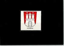 W2000 Hamburg Wappen Vignette