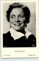 Kinz, Franziska Filmschauspieler Foto AK