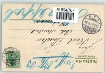 Frau Pfingstrosen Mailick, A. 1903 Prägedruck