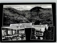 79677 W7869 Belchen im Schwarzwald - Cafe Pension Jägerstüble