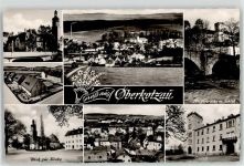 95145 W8679 Oberkotzau - Kirche Schloss Pfeifferbrücke Siedlung