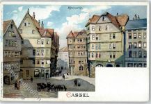 34117 W3500 Kassel , Hess - Altmarkt Pferdekutsche