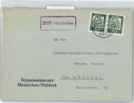 35104 W3540 Neukirchen , Waldeck - Landpoststempel