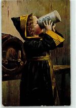 W8000 München Bier Münchner Kindl Künstlerkarte
