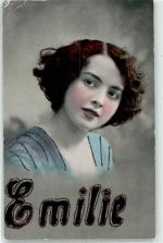 Emilie Frau Name auf AK